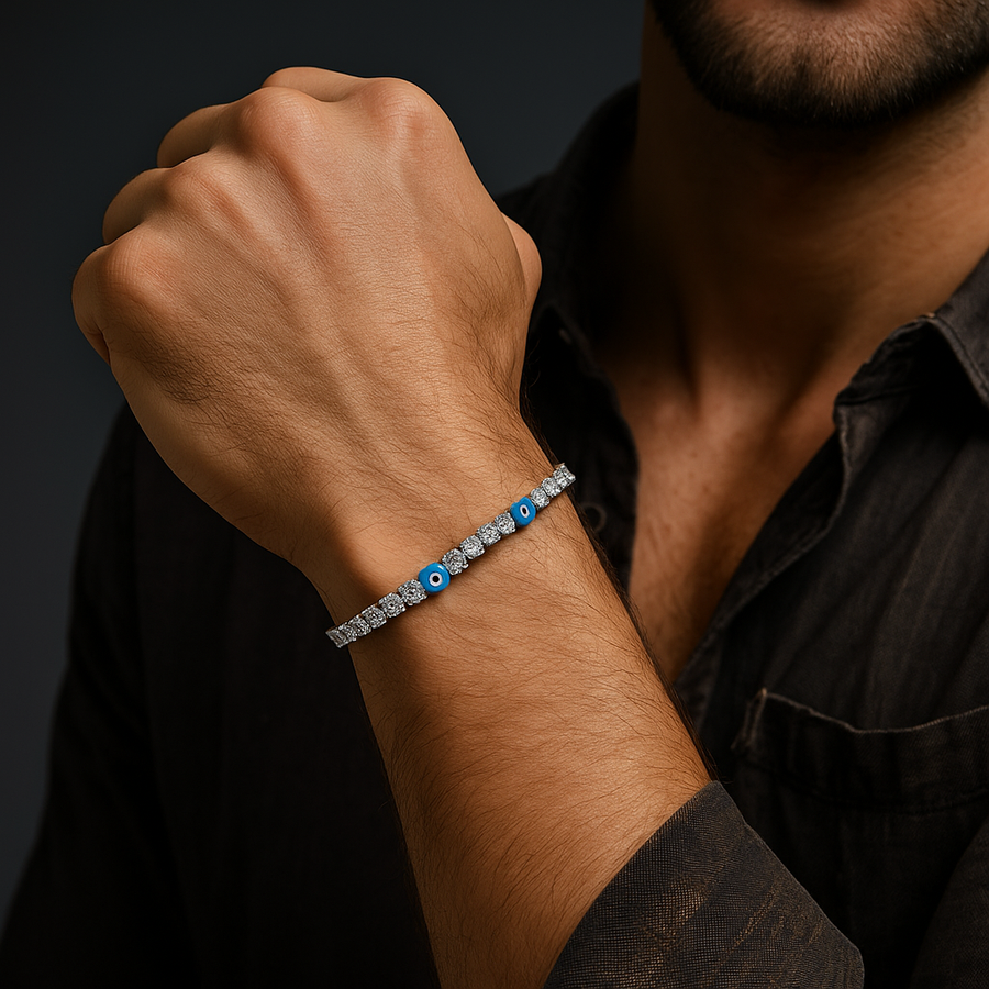 Eyed Tennis Bracelet
