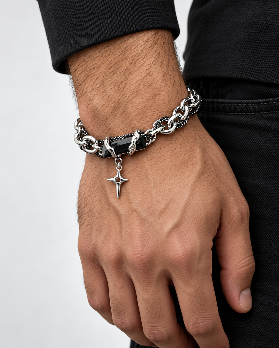 Gothic Link Bracelet — studio styling