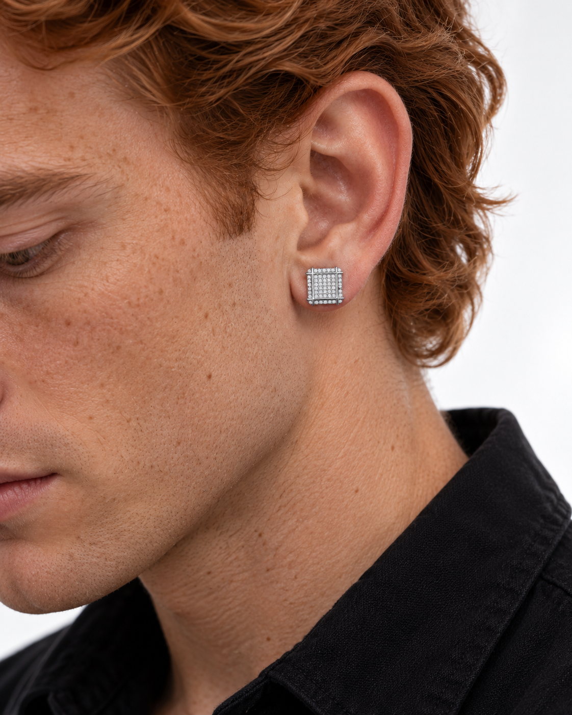 ICED Squared Stud — studio styling