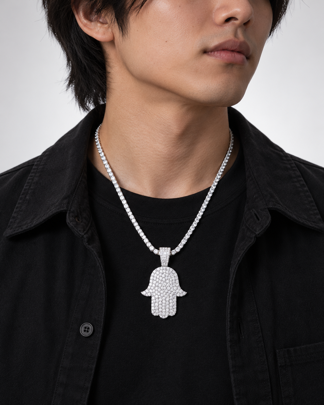 ICED Ghost Pendant — studio styling