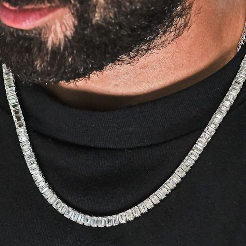 Baguette Tennis Chain