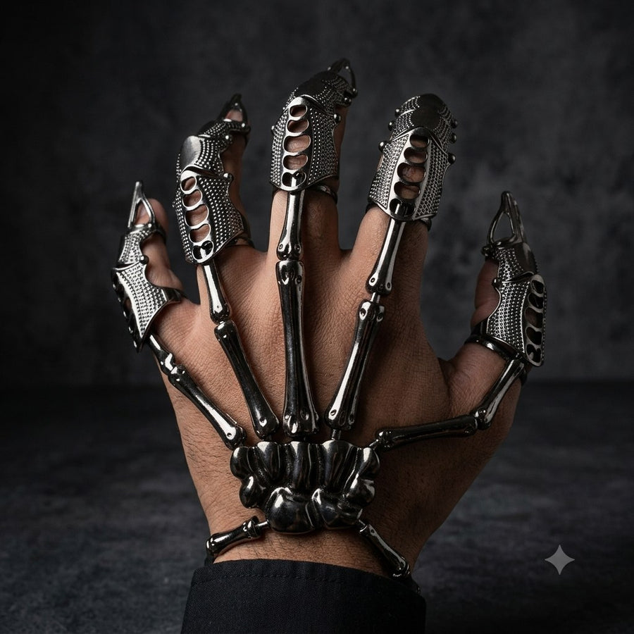 Skeletal Armor Ring Set
